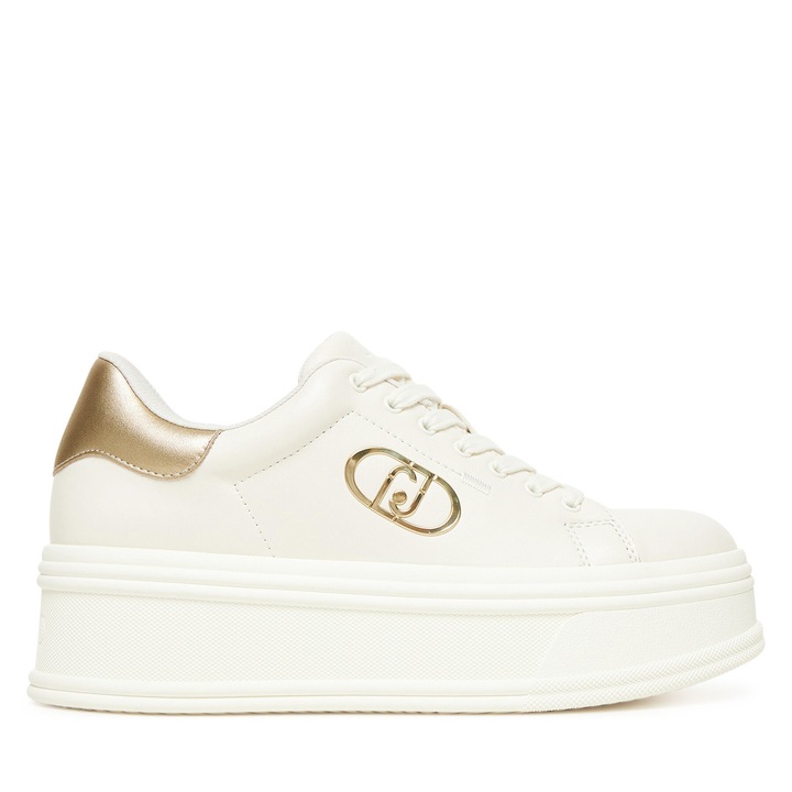 Női tornacipő Liu Jo BF5039 PX02, természetes bőr, krém