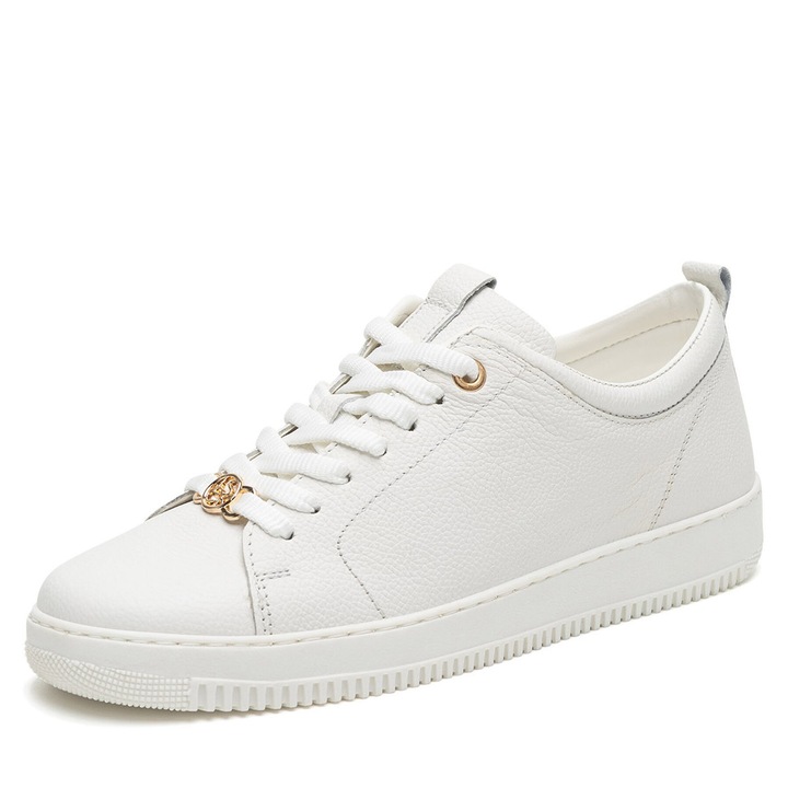 Tenisi dama Lasocki WI23-LIJA-01, piele naturala, alb