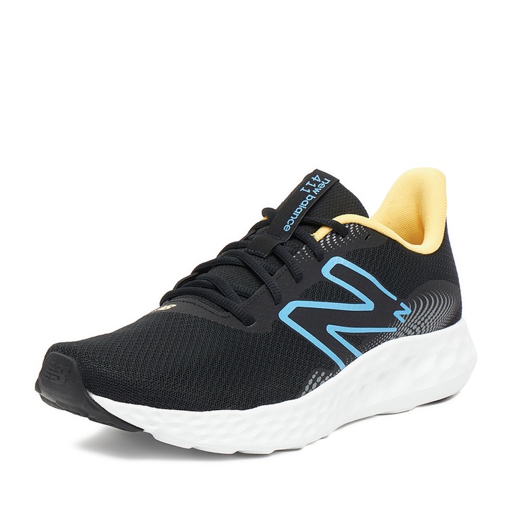 Pantofi sport barbati, New Balance, M411RM3, negru, textil, 41.5 EU