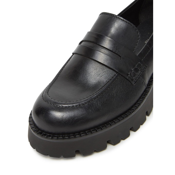 Дамски мокасини, Lasocki, естествена кожа, черен, CEO-WI16-780-03