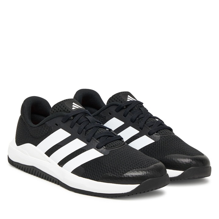 Női sportcipő, Adidas, fitnesz, fekete, textil anyag