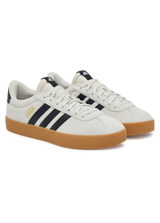 Tenisi barbati Adidas, VL Court 3.0, piele naturala, alb