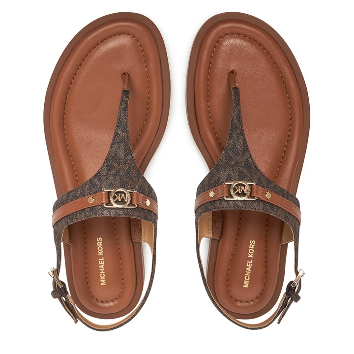 Női szandál, Michael Michael Kors, Ökológiai bőr, Barna, 35 EU