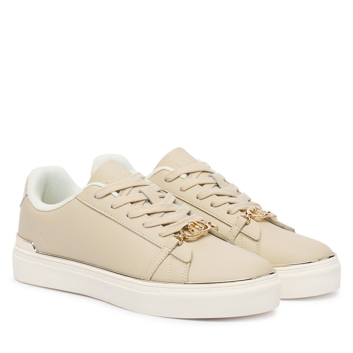 Női tornacipő Liu Jo Rope Ligght S3815, természetes bőr, bézs