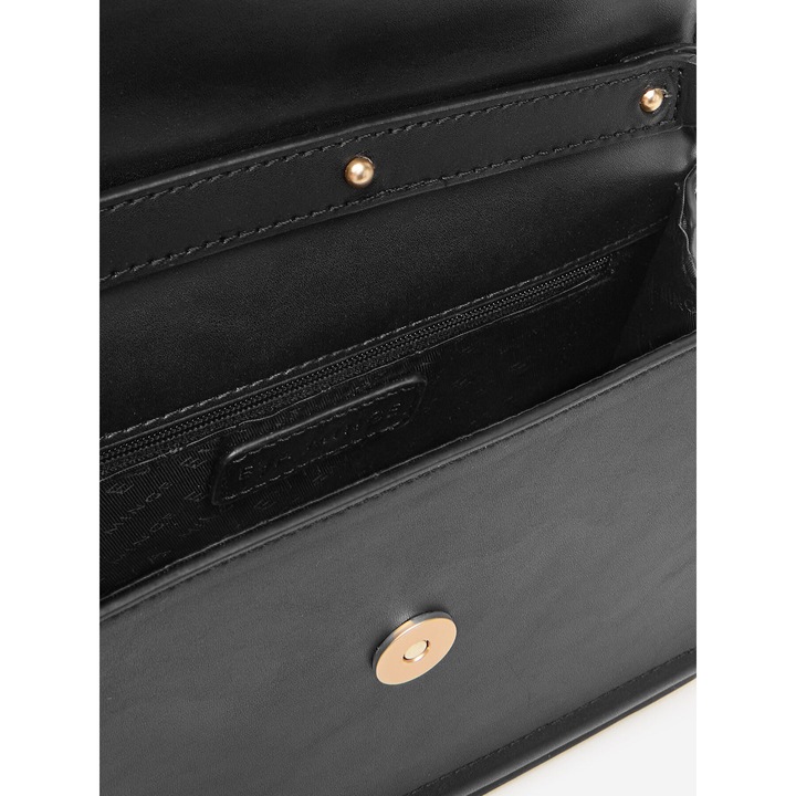 Női táska Eva Minge, EO-ALYSSA-KY162 modell, fekete, textil anyagból