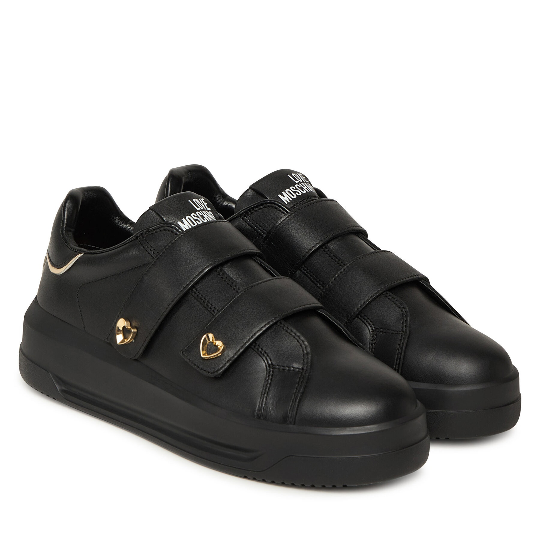 Tenisi dama Love Moschino JA15325G0NIA600A, piele naturala, negru