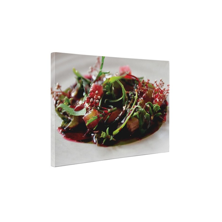 Salata de rucola - Tablou Canvas - 90x120 cm