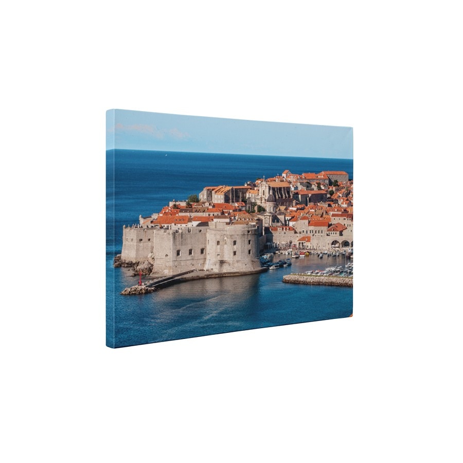 Fort pe malul marii - Tablou Canvas - 90x120 cm