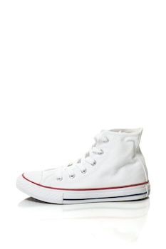 Converse, Pantofi sport mid-high Chuck Taylor All Stars, Alb Converse, Pantofi sport mid-high Chuck Taylor All Stars, Alb