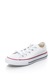 Converse, Кецове Chuck Taylor All Star с контрастни детайли, Бял, 31.5 EU