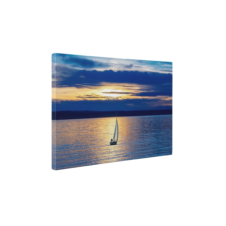 Plimbare pe apa - Tablou Canvas - 75x100 cm