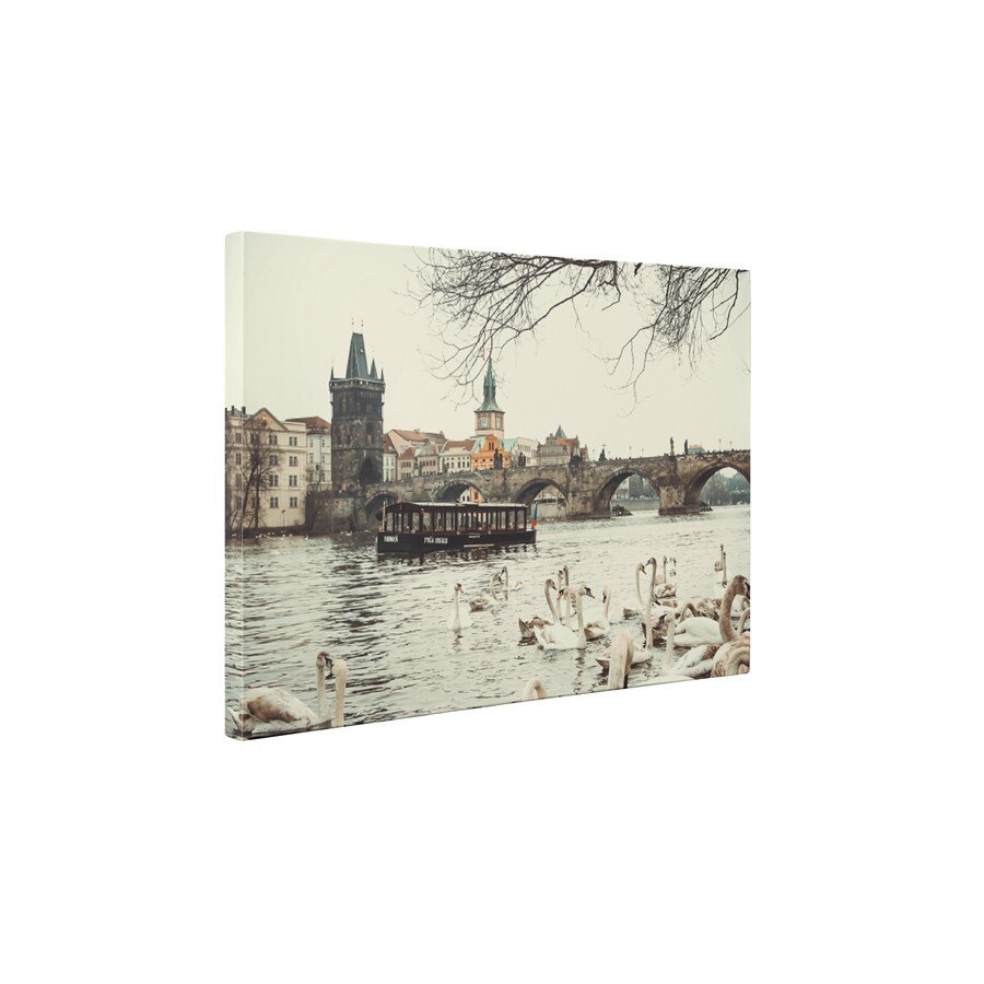 Orasul vechi - Tablou Canvas - 65x85 cm