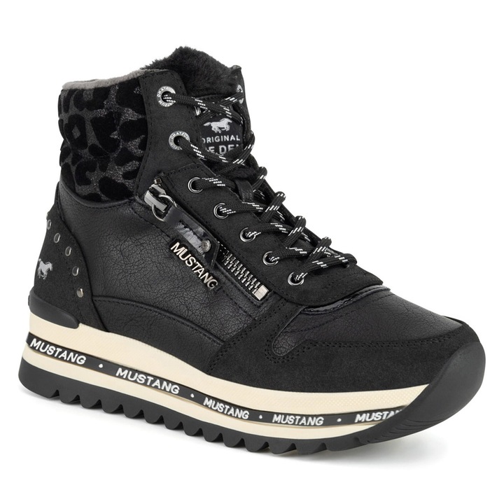 Ghete dama Mustang 1364-503, Negru