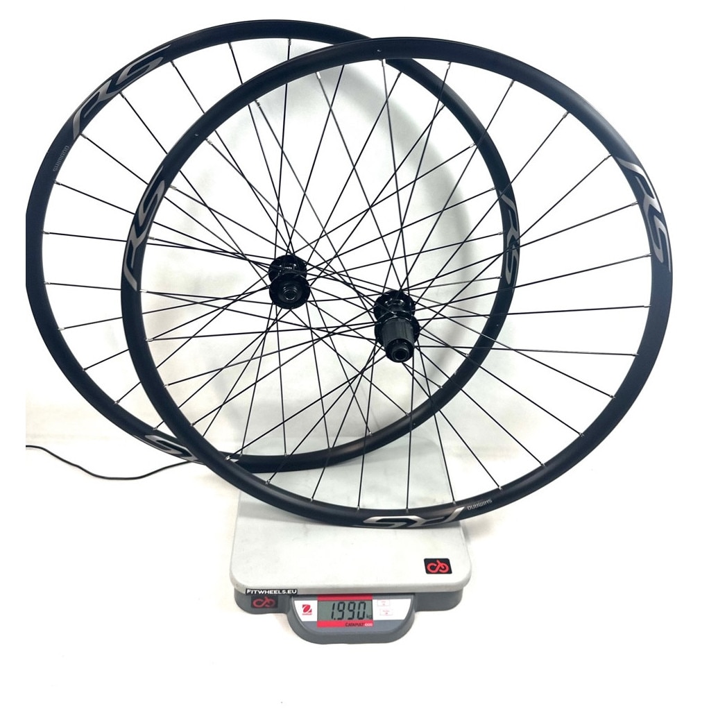 Set 2 jante Shimano, WH-RS171, DISC 700c, 100x12mm/142x12mm