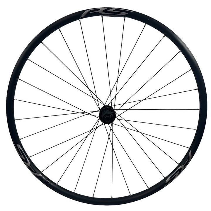 Set 2 jante Shimano, WH-RS171, DISC 700c, 100x12mm/142x12mm, aluminiu, negru