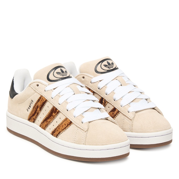 Унисекс кецове Adidas Campus, бежови, текстил