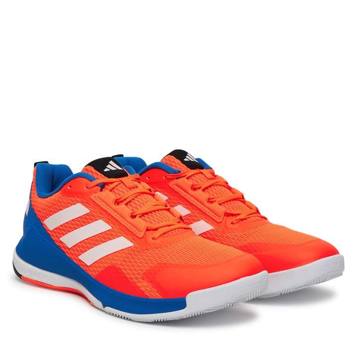 Adidasi de sala barbati, adidas, Tmsoor/Zeromt/Broyal, Novaflight 2, culoare Broyal, tesatura