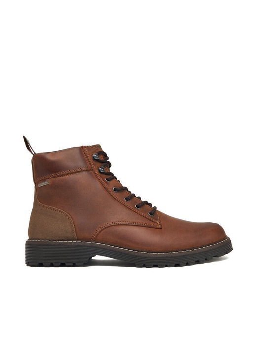Мъжки боти Barbour, естествена кожа, тъмнокафяви, модел Harrison