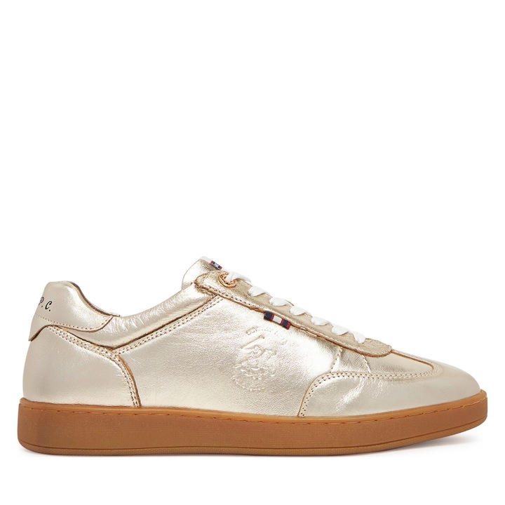 Tenisi dama, Beverly Hills Polo Club, WI44-VOUN-02, aurii, piele naturala, 38 EU