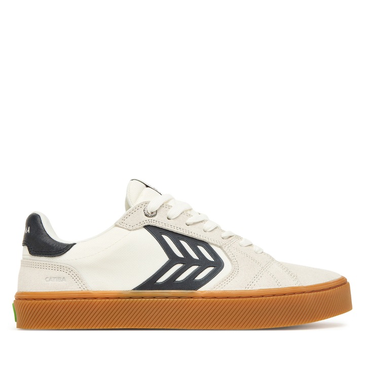 Férfi tornacipő, Cariuma, valódi bőr, fehér, modern design, kényelmes, Fehér, 41