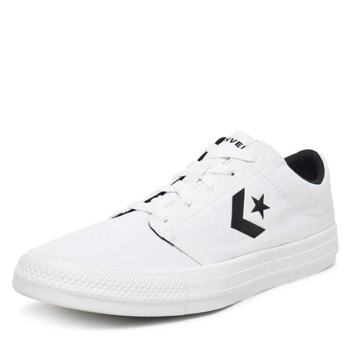 Női tornacipő, Converse, LS VULC OX, fehér, textil, 37.5 EU