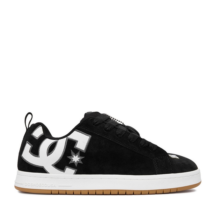 Tenisi barbati DC Shoes, model CEO-V5-10116, piele naturala, negru, 46 EU
