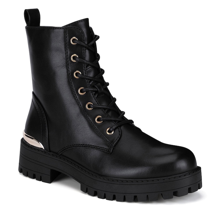 Ghete dama, DeeZee, CEO-HY13202-7, negru, sintetic