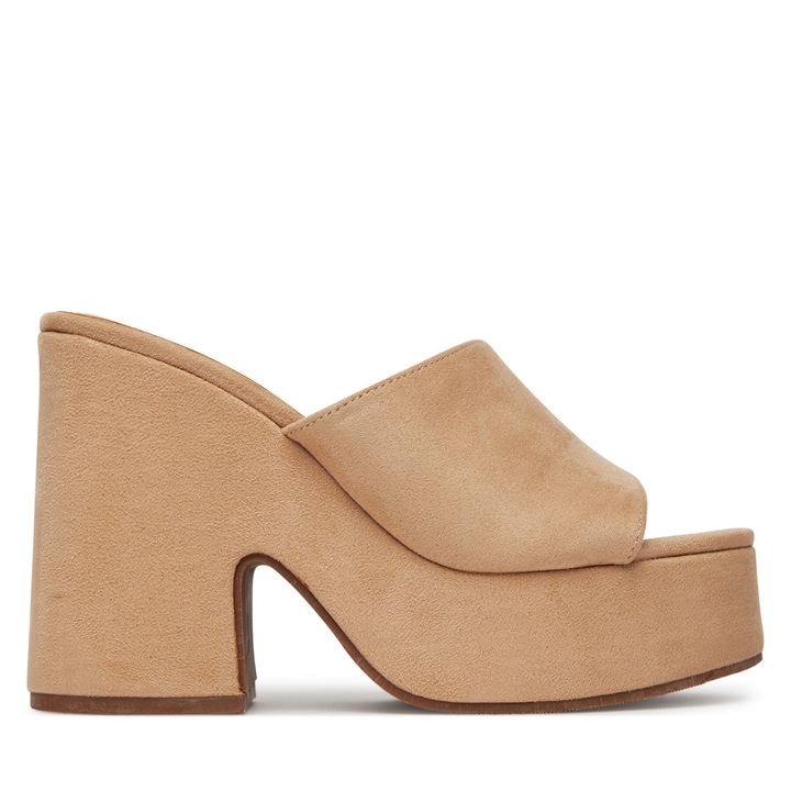 Slapi dama, Deezee, textil, bej, 40 EU