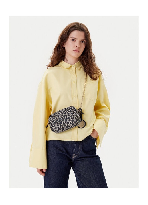 Emporio Armani női táska, kék/ekrü modell, univerzális méret