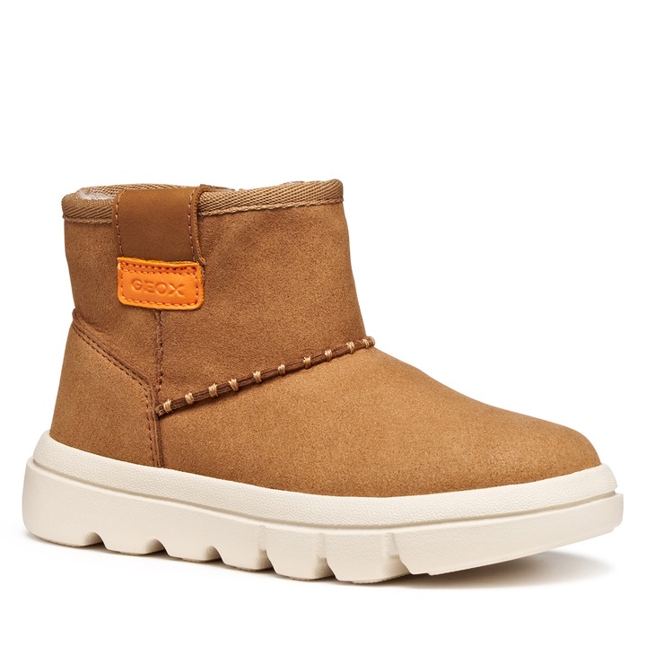 Ghete zapada fete, Geox, textil, maro