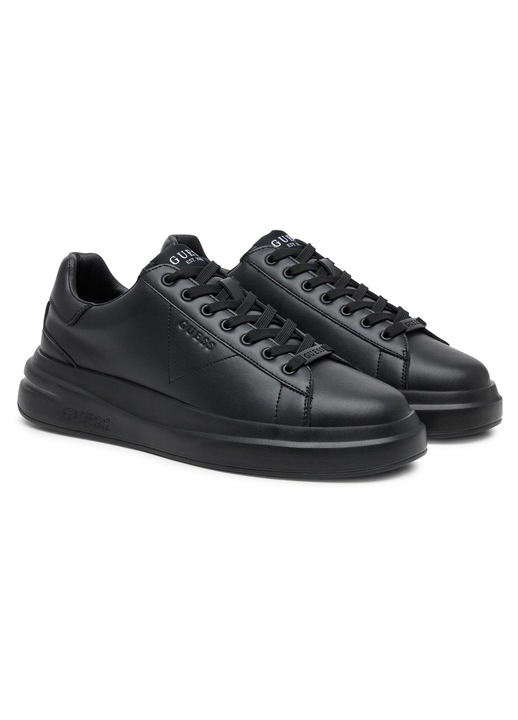 Tenisi barbati Guess, piele naturala, negru, 46 EU