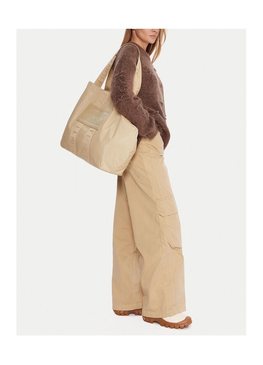 Női táska Hunter, C-HTR-K-014-06 modell, bézs, szintetikus anyag