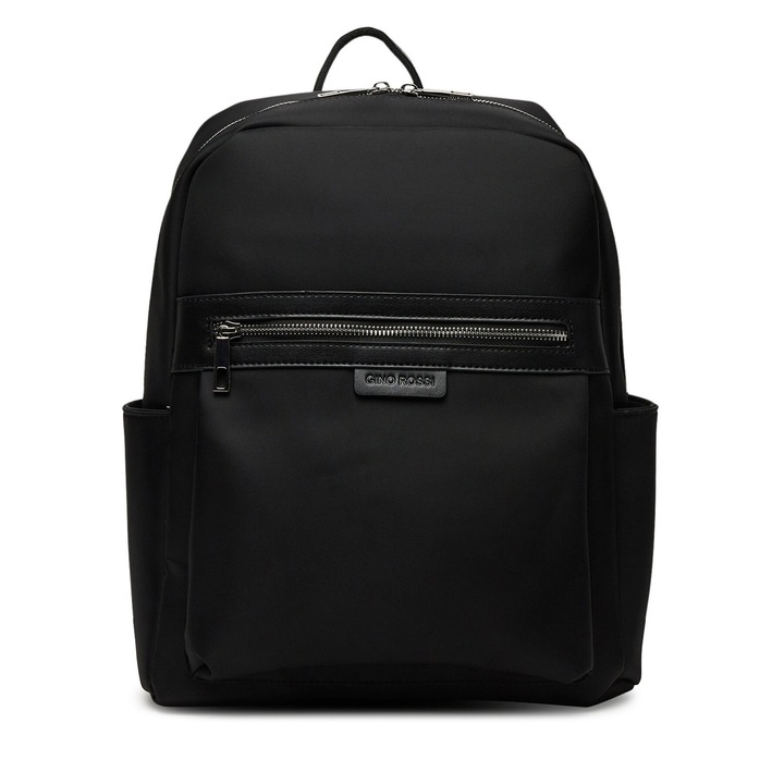 Férfi hátizsák Gino Rossi, fekete, szintetikus anyag