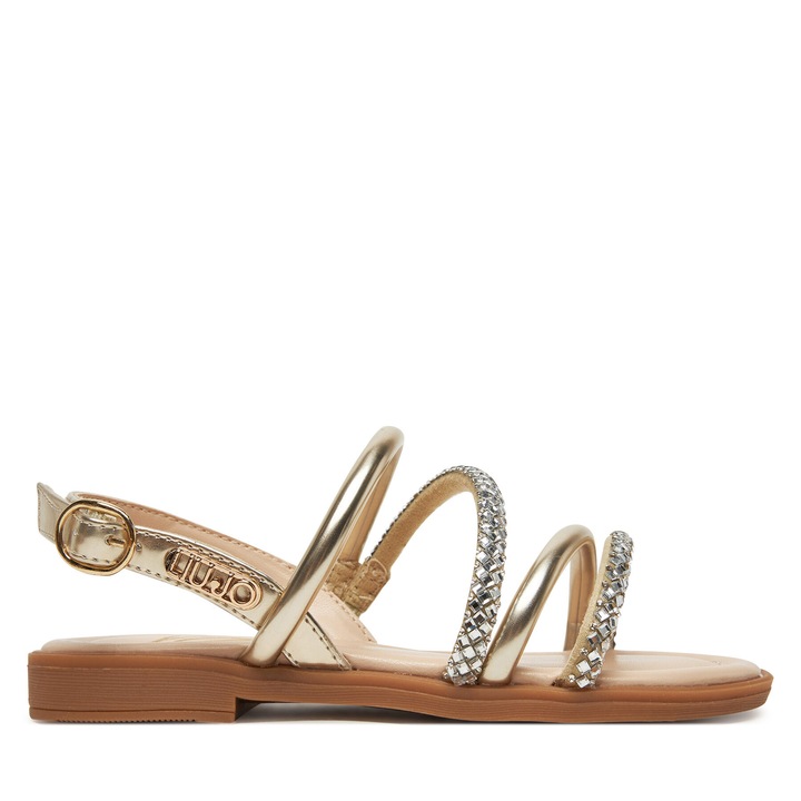 Детски сандали Liu Jo, екологична кожа, модел Platinum, за момичета, златист