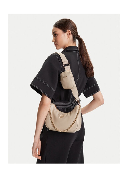 Női táska Liu Jo Neutro 51308, ökológiai, hobo, 51308 S, semleges színű