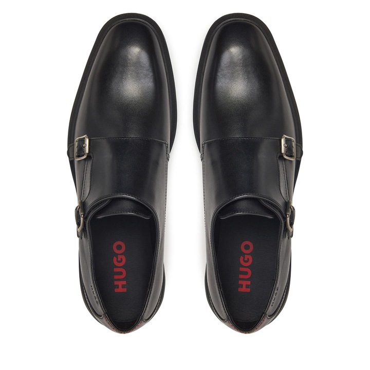 Pantofi barbati, HUGO, negru, 40.5 EU