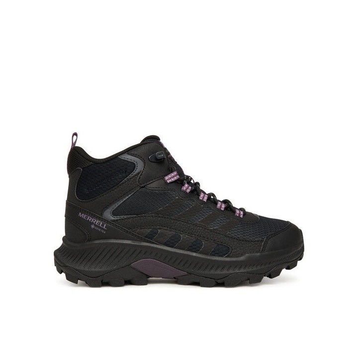 Ghete sport dama Merrell Speed Strike 2 Mid G, negru, textil, 38 EU
