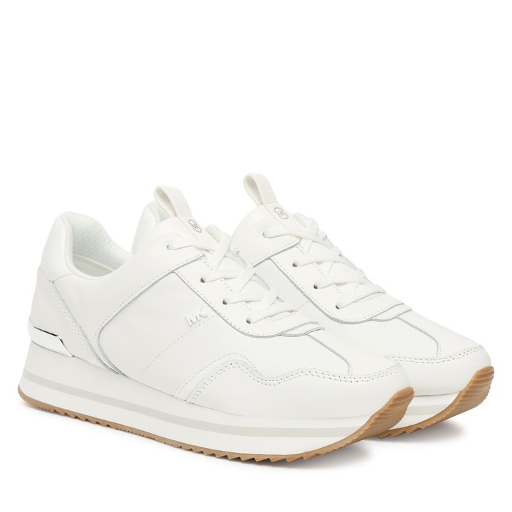 Tenisi dama Michael Michael Kors 43T5RN, piele naturala, alb