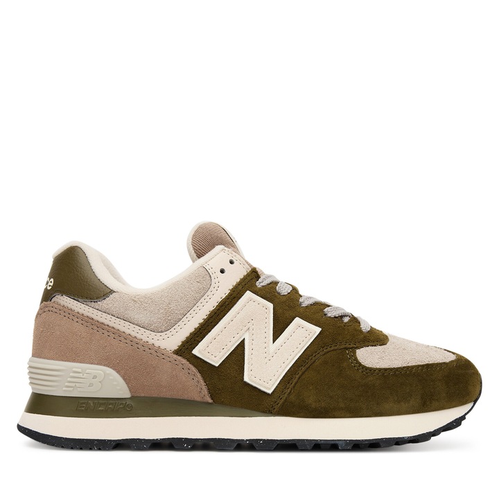 Tenisi dama New Balance U574BWS, piele naturala, maro