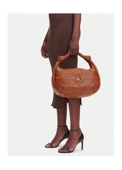 Patrizia Pepe B815 női táska, természetes bőr, univerzális, fekete