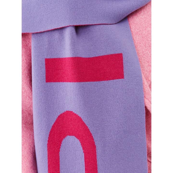 Sal dama Pinko Lilla/Fux, 100% poliester, roz, dimensiuni universale