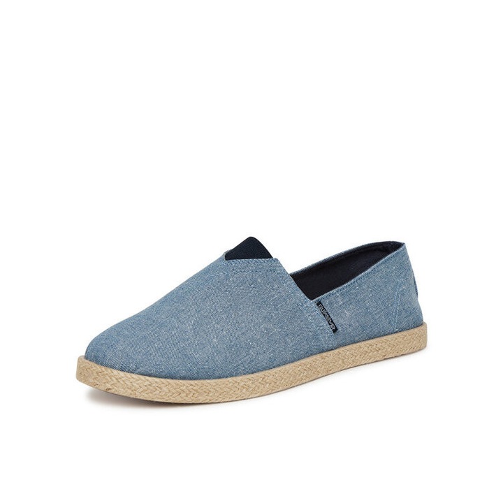 Férfi espadrilles, Quiksilver, textil, kék, 43 EU