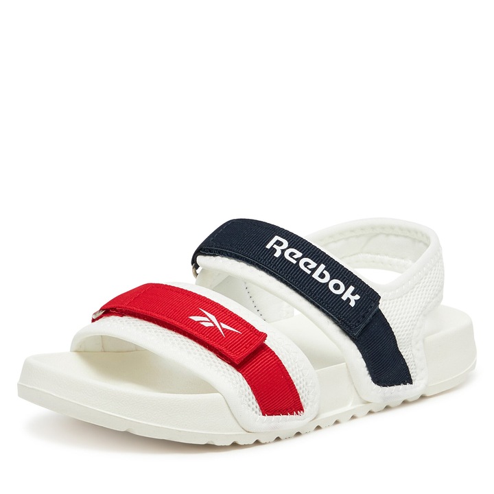 Sandale copii Reebok, textil, alb