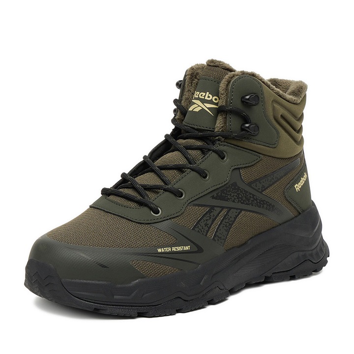 Ghete sport barbati Reebok, kaki, textil, pentru drumetie