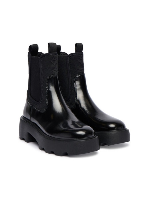 Botine dama, Tory Burch, Chelsea, negru, piele