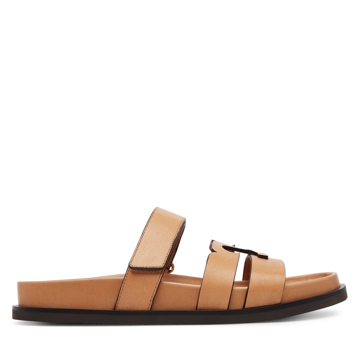 Női papucs, Tory Burch, Camello 200, természetes bőr, 35 EU