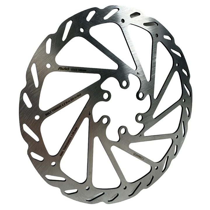 Спирачен диск Avid, G2 Clean Sweep, 180 мм, монтаж IS с 6 болта