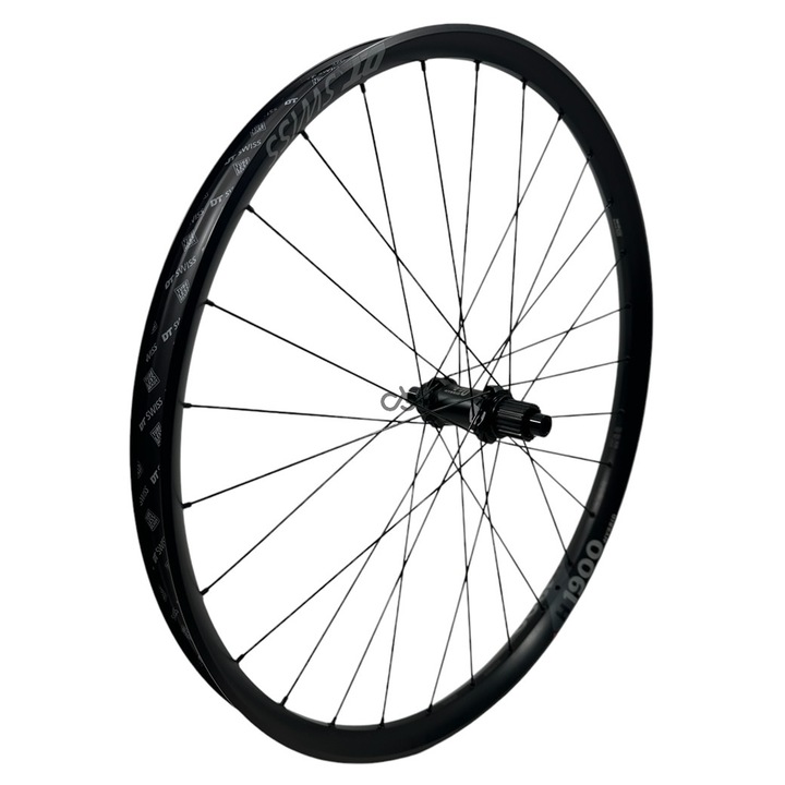 Roata spate DT Swiss H 1700 Spline 35, 27,5", hibrid, negru, 1186g