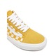 Vans Old Skool Checkerboa unisex tornacipő, textil, sárga