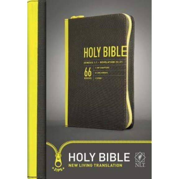 Compact Bible-NLT-Zipper Closure, Tyndale House Publishers (Manufactured by)